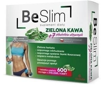 Be Slim zielona kawa 30 tabletek
