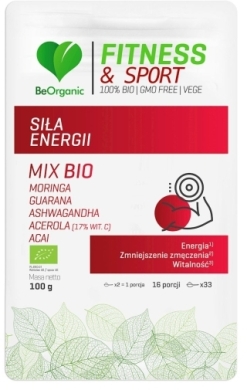 BeOrganic Siła energii Mix Bio 100 g