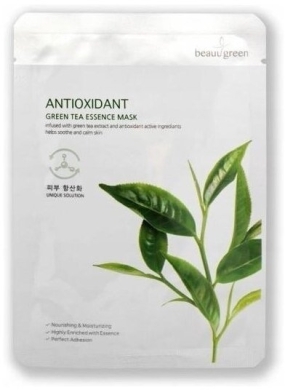Beauugreen Antioxidant Green Tea Maseczka Do Twarzy Antyoksydacyjna Zielona Herbata 23g