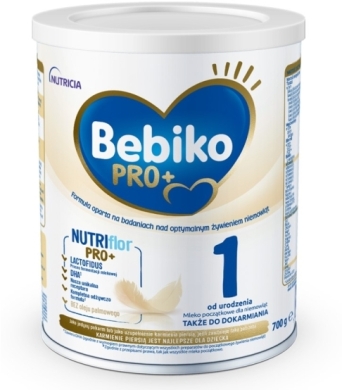 Bebiko Pro+ 1 mleko początkowe dla niemowląt od urodzenia 700 g