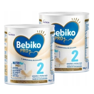 Bebiko Pro+ 2 proszek 700 g Wielopak x2