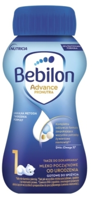 Bebilon 1 Advance Pronutra mleko początkowe od urodzenia 200 ml