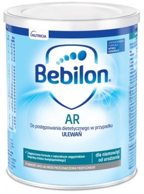 Bebilon AR żywność specjalnego przeznaczenia medycznego 400 g