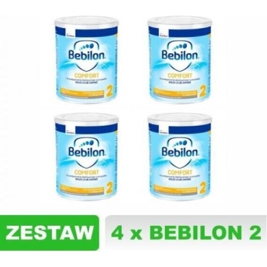 Bebilon COMFORT ProExpert 2 mleko 400 g Zestaw: 4x400 g