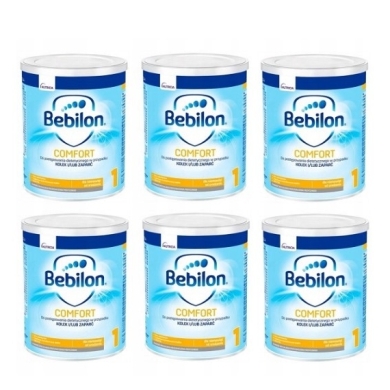 Bebilon Comfort 1  400 g Wielopak x6 
