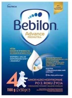 Bebilon Junior 4 proszek 1100 g