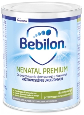 Bebilon Nenatal Premium żywność specjalnego przeznaczenia medycznego 400 g