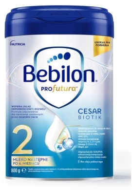 Bebilon PROfutura CESARBIOTIK 2 mleko następne po 6. miesiącu 800 g