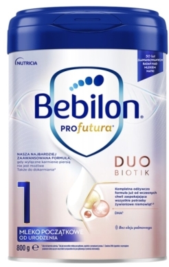 Bebilon PROfutura DUOBIOTIK 1 mleko początkowe od urodzenia 800 g