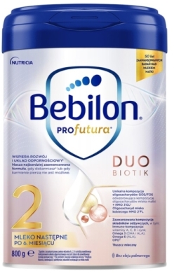 Bebilon PROfutura DUOBIOTIK 2 mleko następne po 6. miesiącu 800g