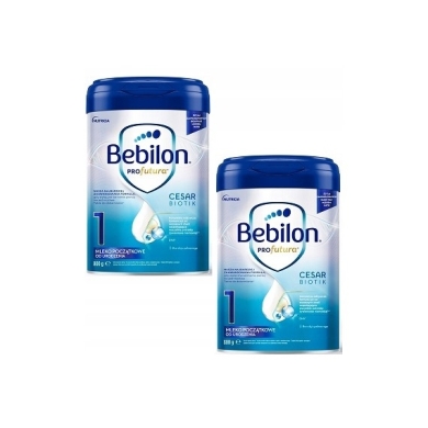 Bebilon Profutura 1 CESAR BIOTIK 800 g Wielopak x2