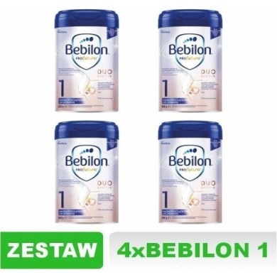 Bebilon Profutura 1 DUO BIOTIK Zestaw: 4 x 800 g