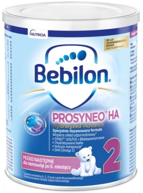 Bebilon Prosyneo HA 2 mleko następne dla niemowląt po 6. miesiącu 400 g