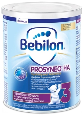 Bebilon Prosyneo HA 3 mleko modyfikowane po 1. roku 400 g