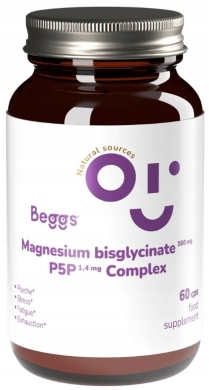 Beggs Magnesium bisglycinate 380mg+P5P 60