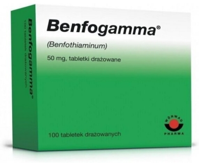 Benfogamma 50 mg 100 tabletek