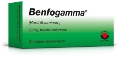 Benfogamma 50 mg 50 drażetek
