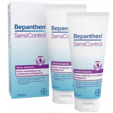 Bepanthen SensiControl krem 200 ml Wielopak x2