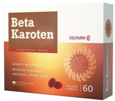 Beta Karoten Plus 60 kapsułek