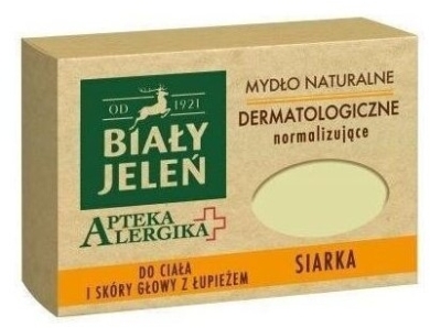 Biały Jeleń AA mydło z siarką 125 g