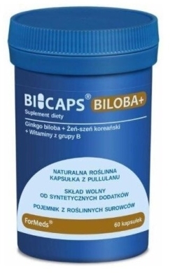 Bicaps Biloba+ 60 kapsułek