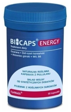 Bicaps Energy 60 kapsułek