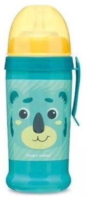 Bidon niekapek - Hello Little - koala 350 ml 56/510 turkusowy