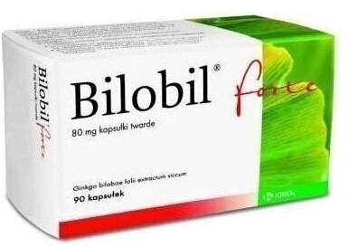 Bilobil Forte 90 kapsułek