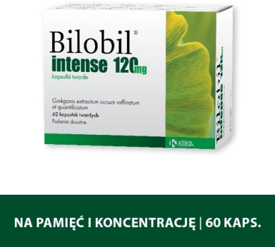 Bilobil Intense  60 kapsułek