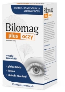 Bilomag plus oczy 75 tabletek