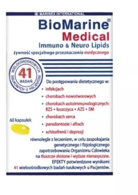BioMarine Medical Immuno Neuro Lipids 60 kapsułek