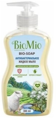 BioMio mydło w płynie z olejkami z drzewa herbacianego 300ml