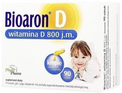 Bioaron D Witamina D 800 j.m. 90 kapsułek twist-off