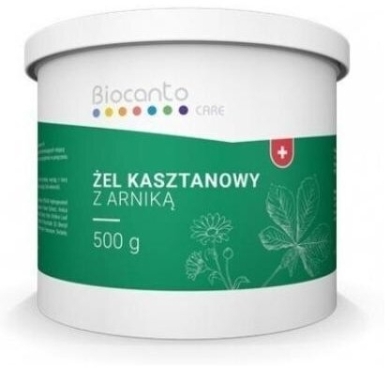 Biocanto Żel kasztanowy z arniką 500 g