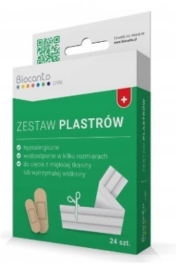 Biocanto Zestaw plastrów 24 sztuki 