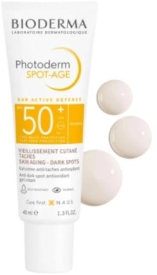 Bioderma Photoderm Spot-Age SPF50+ Krem antyoksydacyjny zapobiegający powstawaniu przebarwień i zmarszczek 40 ml