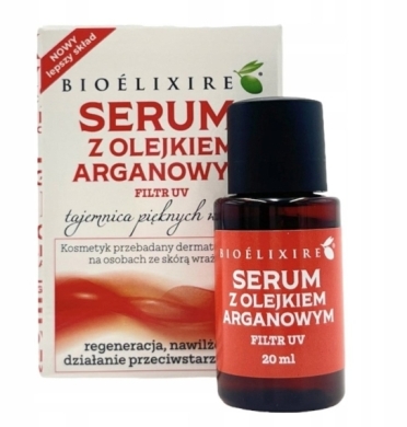 Bioelixire Serum z olejkiem arganowym do włosów suchych 20ml