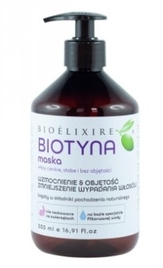 Bioelixire Wzmacniająca maska z biotyną 500 ml