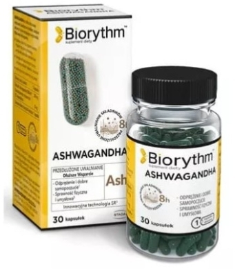 Biorythm Ashwagandha 30 kapsułek