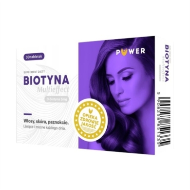 Biotyna Multieffect D-biotyna 5mg 30 tabletek