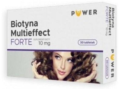 Biotyna Multieffect Forte 10 mg 30 tabletek