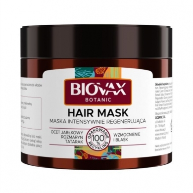 Biovax Botanic Maska Intensywnie Regenerująca 250ml