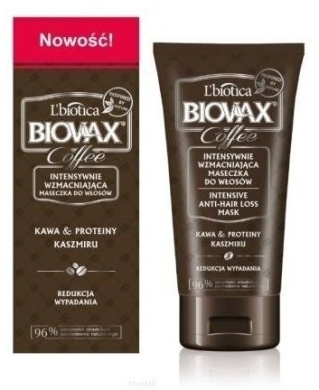 Biovax Glamour Coffee maseczka do włosów 150 ml