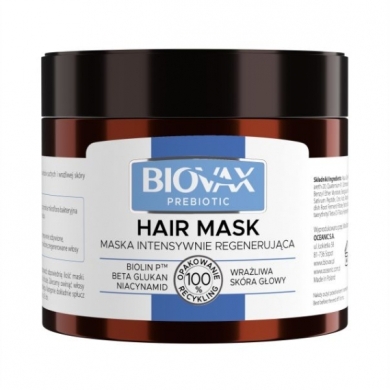 Biovax Prebiotic Maska Intensywnie Regenerująca 250 ml