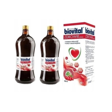 Biovital Zdrowie Plus płyn 1000 ml   Wielopak x2