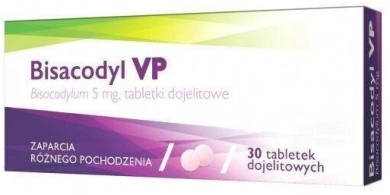 Bisacodyl VP 5 mg 30 tabletek