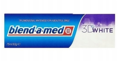 Blend-a-med 3 D WHITE pasta do zębów 75 ml