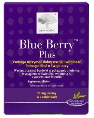 Blue Berry Plus 120 tabletek