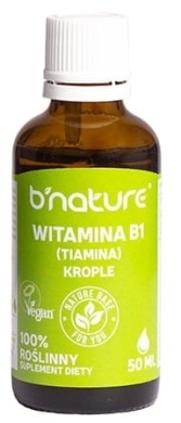 Bnature Witamina B1 krople 50 ml