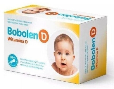 Bobolen Witamina D 400 j.m. 90 kapsułek